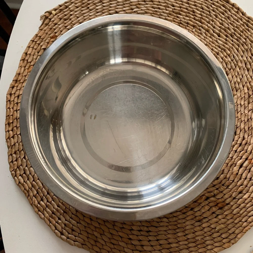 PS plus stainless steel bowl with gripper rubber bottom